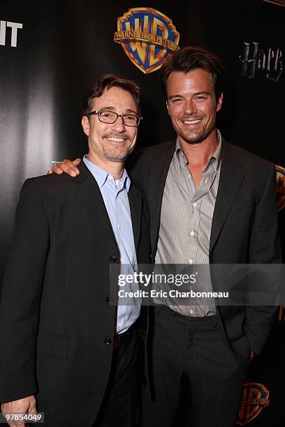 Producer Barry Josephson and Josh Duhamel at Warner Bros ShoWest Presentation at ShoWest Convention on March 18, 2010 at the Paris Las Vegas in Las...