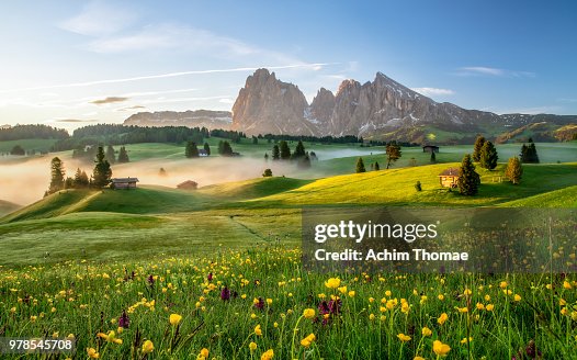 Seiser Alm, Dolomite Alps, Italy, Europe Seiser Alm, Dolomite Alps, Italy, Europe