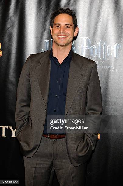 Director Greg Berlanti arrives at the Warner Bros. Pictures presentation to promote his new film, "Life as We Know It" at the Paris Las Vegas during...