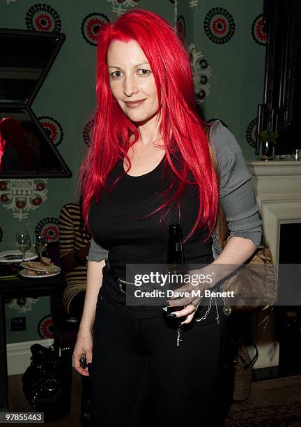 Jane Goldman attends the Kick Ass Girls Only Screening, hosted by Jane Goldman and Chloe Moretz at The Covent Garden Hotel on March 18, 2010 in...