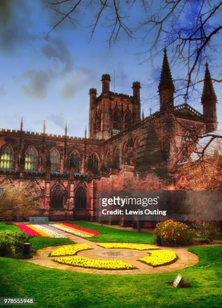 chester cathedral - chester cathedral imagens e fotografias de stock