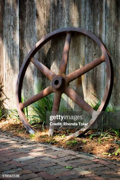 Wagon Wheel High-Res Stock Photo