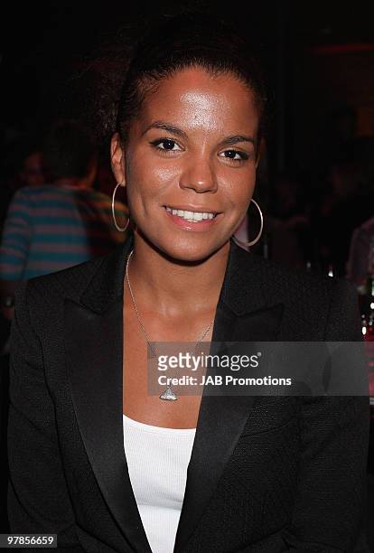 Rapper Ms Dynamite during the BT Digital Music Awards 2008 held at The Roundhouse on October 1, 2008 in London, England.