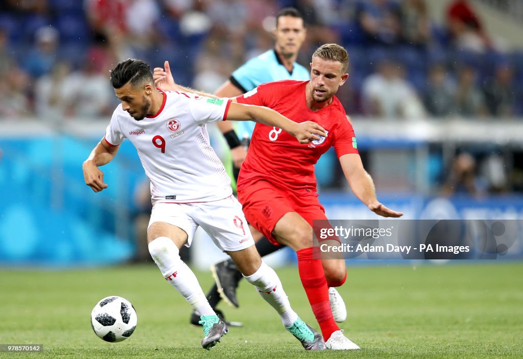 Tunisia v England - FIFA World Cup 2018 - Group G - Volgograd Arena