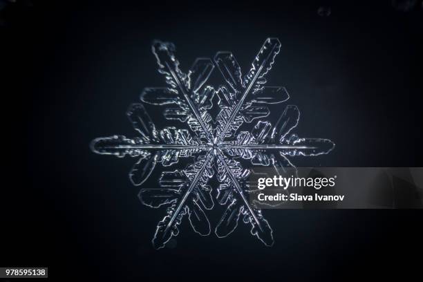 snowflake crystal - クリスタル ストックフォトと画像