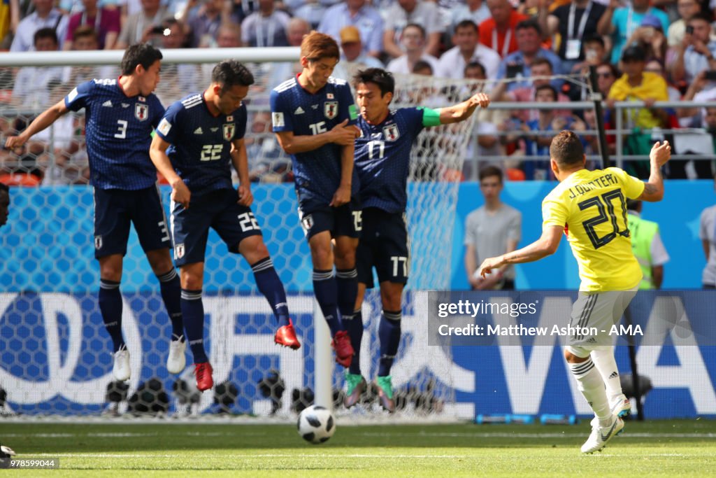 Colombia v Japan: Group H - 2018 FIFA World Cup Russia