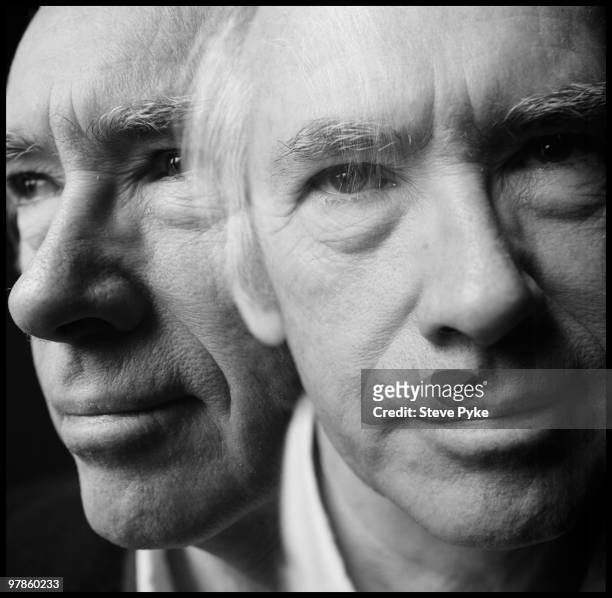 Author Ian McEwan poses for a portrait session on December 19 London, GBR. Published Image.