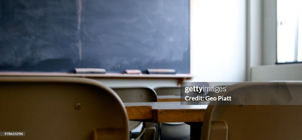 Empty classroom