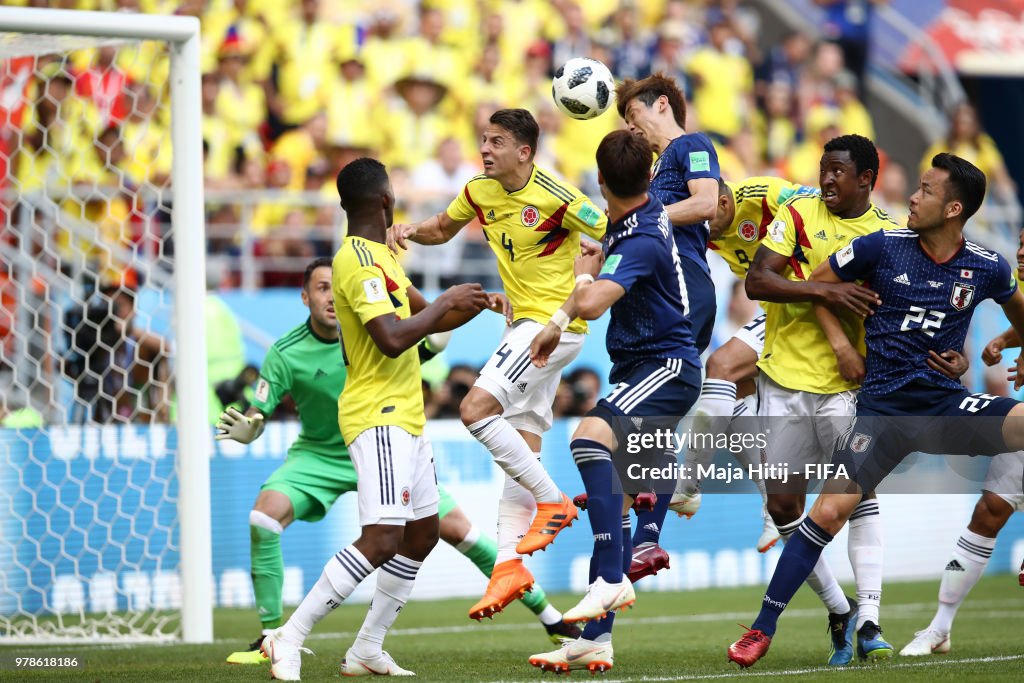 Colombia v Japan: Group H - 2018 FIFA World Cup Russia