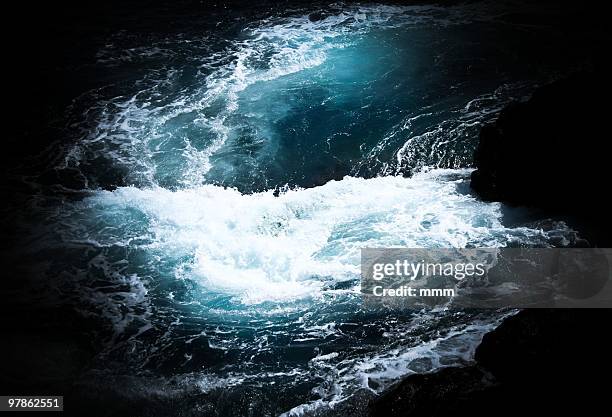 twirl on the sea - tsunami fotografías e imágenes de stock