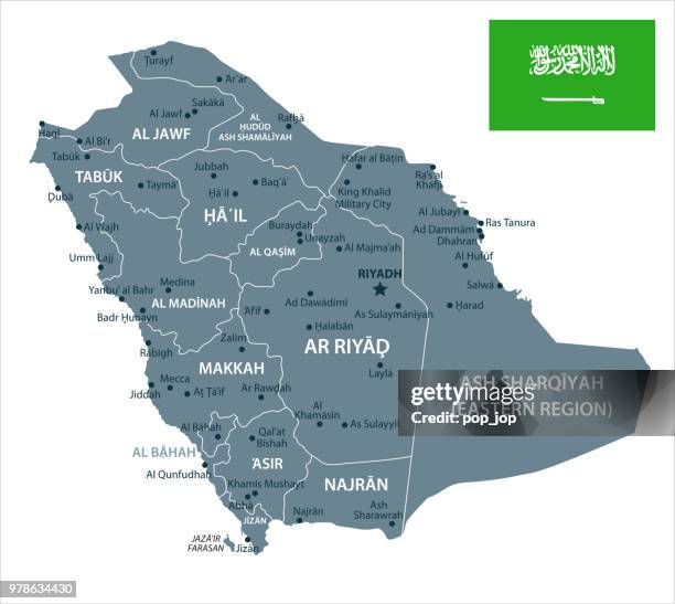 30 - saudi arabia - grayscale isolated 10 - riyadh stock illustrations