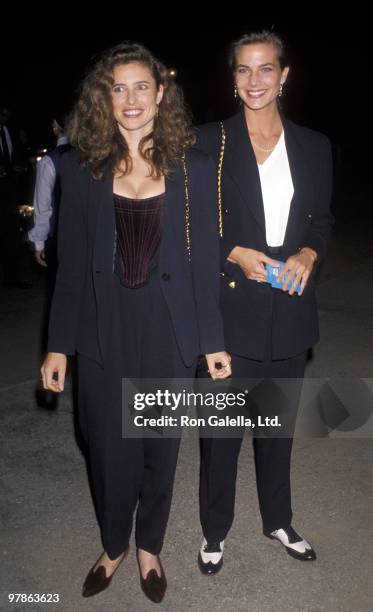 Mimi Rogers and Terry Farrell