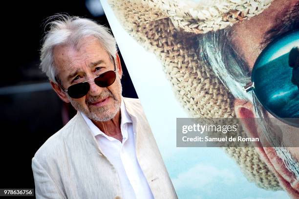 Jose Sacristan attends 'Formentera Lady' Madrid photocall on June 19, 2018 in Madrid, Spain.