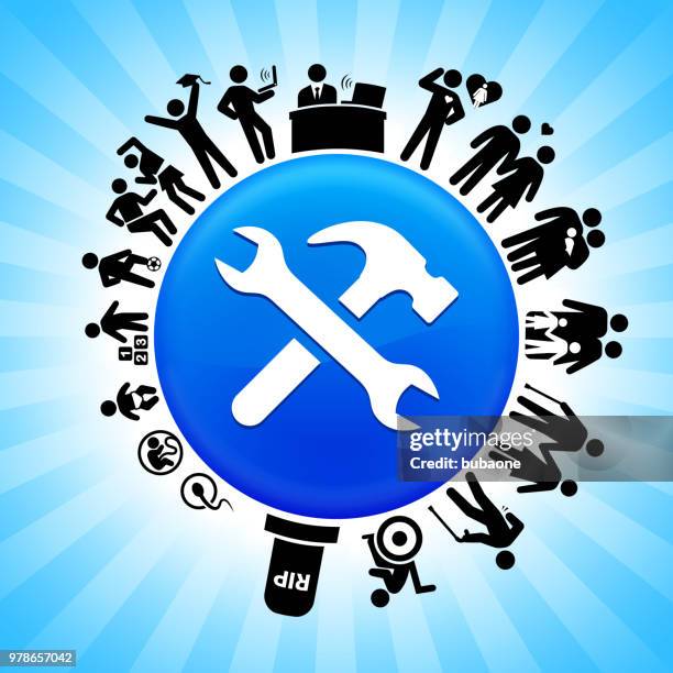 Program Life Cycle Icon Human Life Cycle Icons High Res Illustrations - Getty Images