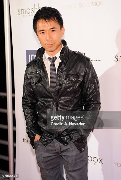 Actor James Kyson Lee attends the Presentation Of Yotam Solomon's Fall/Winter 2010 Line - Arrivals on March 18, 2010 in Los Angeles, California.