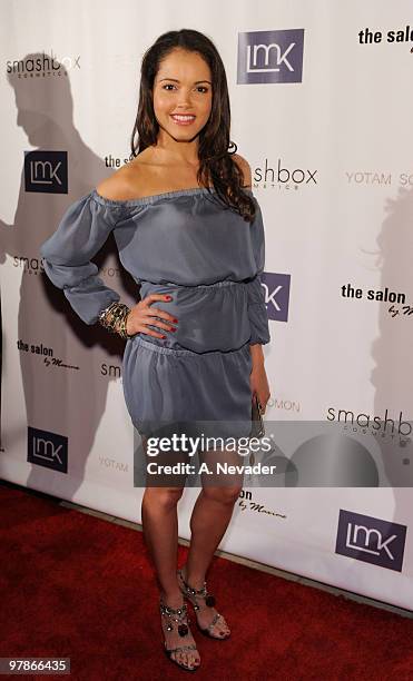 Susie Castillo attends the Presentation Of Yotam Solomon's Fall/Winter 2010 Line - Arrivals on March 18, 2010 in Los Angeles, California.