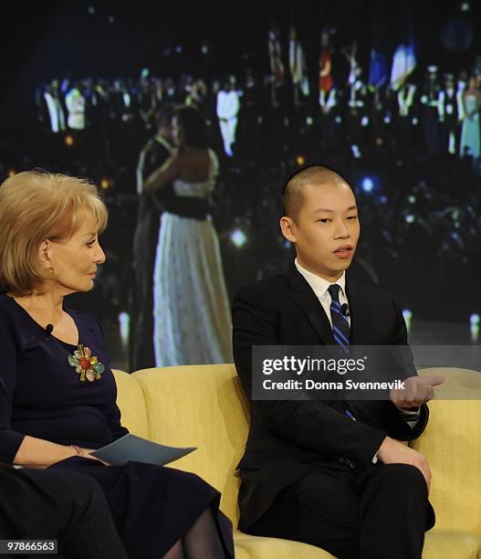 Fashion Designer Jason Wu was a guest on "THE VIEW," Friday, March 19, 2010 airing on the Disney General Entertainment Content via Getty Images...