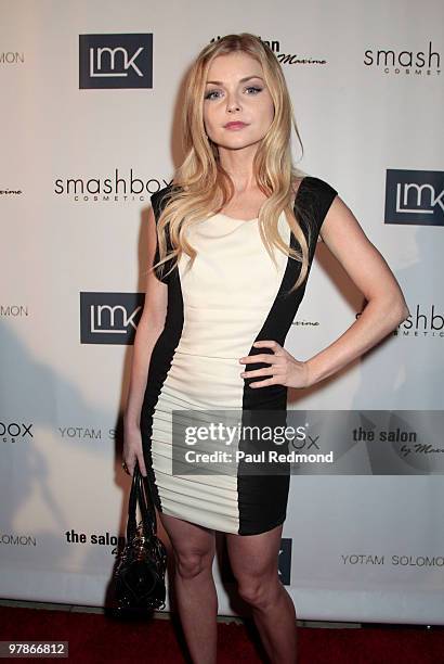 Actress Izabella Miko arrives at the presentation of Yotam Solomon's Fall/Winter 2010 Line on March 18, 2010 in Los Angeles, California.