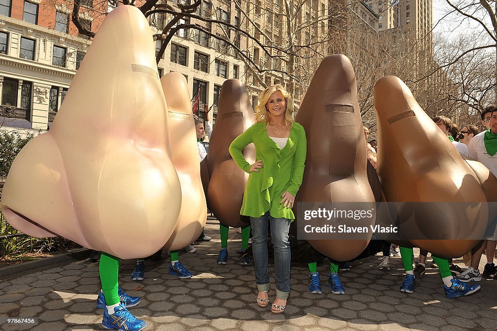Alison Sweeney Hosts Zyrtec "Race Against Your Allergies"