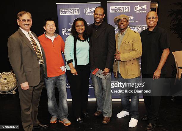 Orch. Director Dr. Michael Bell, Grammy award winning Engineer Phil Tan, Pamela Alexander Ford Motor co., Radio Consultant Terry Bello, Recording...