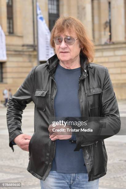 Dieter Maschine Birr during the Classic Open air press conference on June 19, 2018 in Berlin, Germany.