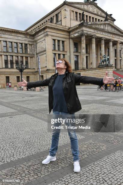 Dieter Maschine Birr during the Classic Open air press conference on June 19, 2018 in Berlin, Germany.