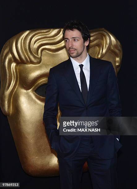 British actor Ralph Little arrives at the British Academy Games Awards 2010 in Central London on March 19, 2010. AFP PHOTO/MAX NASH