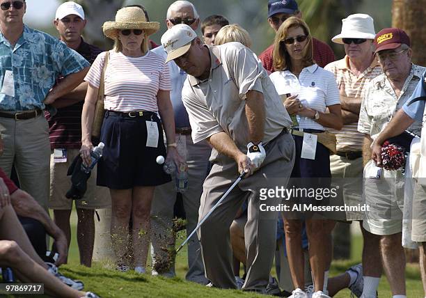 Hal Sutton competes in the second round of the Honda Classic, March 12, 2004 at Palm Beach Gardens, Florida.