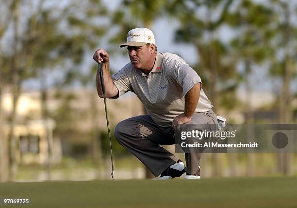 Hal Sutton competes in the second round of the Honda Classic, March 12, 2004 at Palm Beach Gardens, Florida.