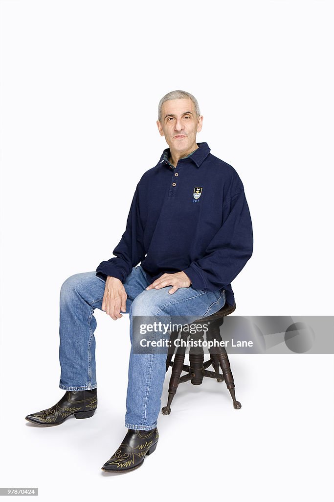 Author David Rieff poses for a portrait session in New York in 2009 ...