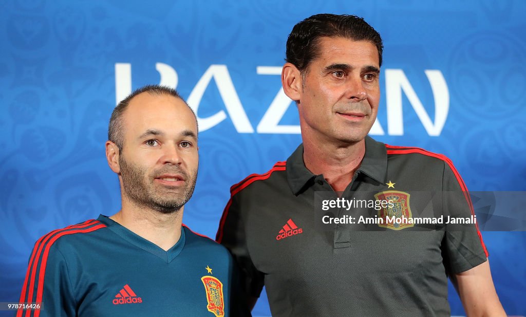 Iran & Spain Training Sessions - 2018 FIFA World Cup Russia