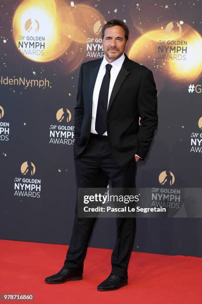 Thorsten Kaye attends the closing ceremony and Golden Nymph awards of the 58th Monte Carlo TV Festival on June 19, 2018 in Monte-Carlo, Monaco.