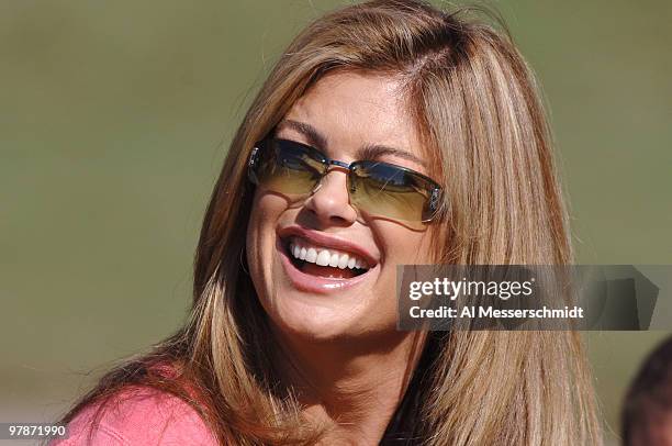 Tournament sponsor Kathy Ireland participates in activities during the third round of the 2005 Mitchell Company Tournament of Champions at The...