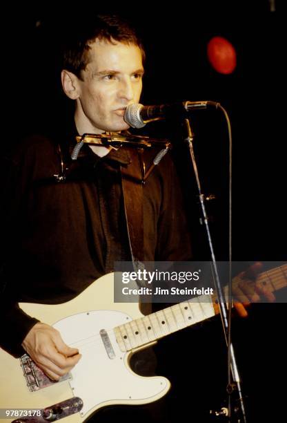 Alex Chilton performs at First Avenue nightclub in Minneapolis, Minnesota in March 1986.