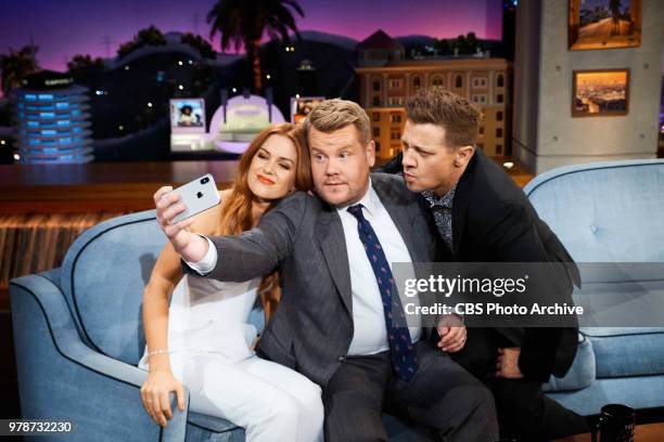 The Late Late Show with James Corden airing Thursday, June 14 with guests Isla Fisher, Jeremy Renner, and Romesh Ranganathan.