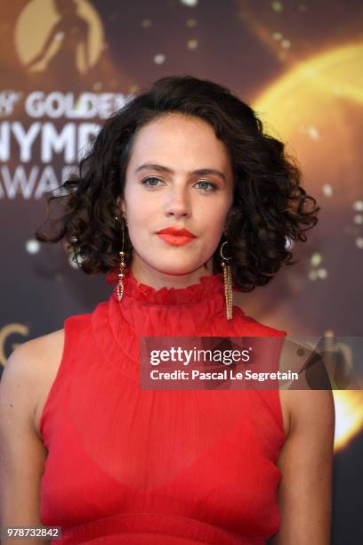 Jessica Brown Findlay attends the closing ceremony and Golden Nymph awards of the 58th Monte Carlo TV Festival on June 19, 2018 in Monte-Carlo,...