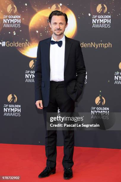 Martin Solveig attends the closing ceremony and Golden Nymph awards of the 58th Monte Carlo TV Festival on June 19, 2018 in Monte-Carlo, Monaco.