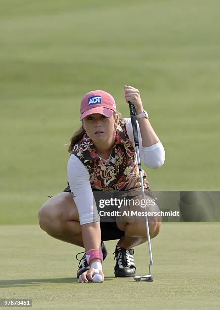 Paula Creamer during the third round at Newport Country Club, site of the 2006 U. S. Women's Open in Newport, Rhode Island, July 2.