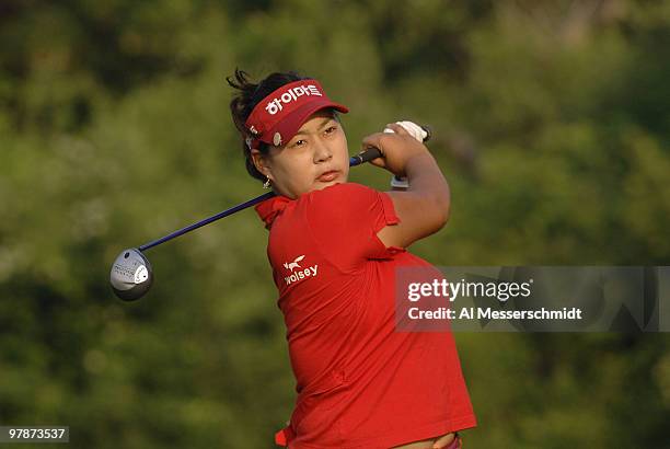 Jee Young Lee during the third round at Newport Country Club, site of the 2006 U. S. Women's Open in Newport, Rhode Island, July 2.