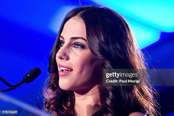 Co-host Jessica Lowndes at the Planned Parenthood Federation Of America 2010 Annual Awards Gala at the Hyatt Regency Crystal City on March 18, 2010...