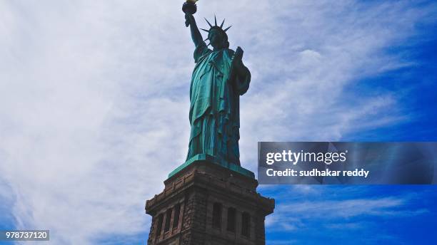 lady liberty - sudhakar reddy stock pictures, royalty-free photos & images