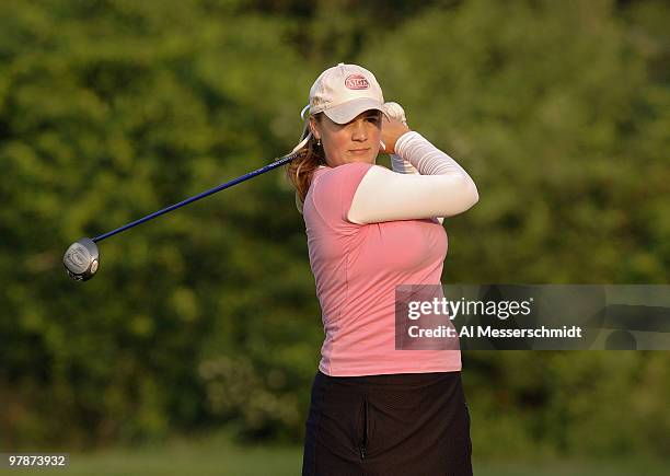 Amanda Blumenherst during the third round at Newport Country Club, site of the 2006 U. S. Women's Open in Newport, Rhode Island, July 2.