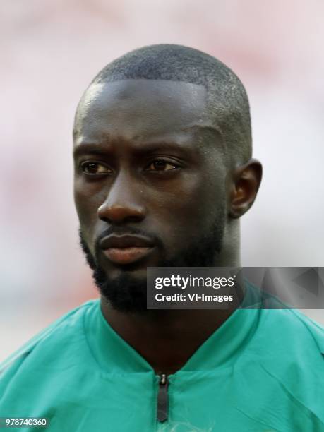 Youssouf Sabaly of Senegal during the 2018 FIFA World Cup Russia group H match between Poland and Senegal at the Otkrytiye Arena on June 19, 2018 in...