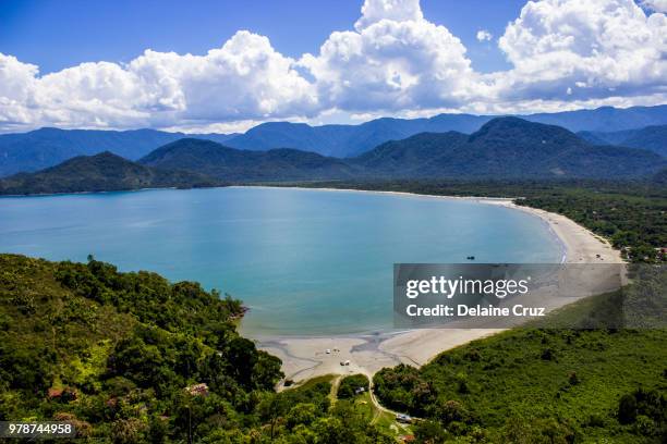 beach ubatuba - brazil - ubatuba stock pictures, royalty-free photos & images