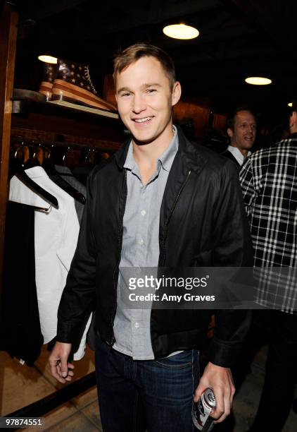 Actor Brian Garrity attends the Shipley & Halmos event at Confederacy on March 18, 2010 in Los Angeles, California.