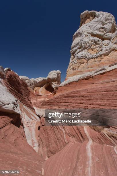 view of paria canyon, white pocker, arizona, usa - paria canyon foto e immagini stock