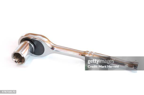 rachet (socket wrench) - socket wrench stock pictures, royalty-free photos & images
