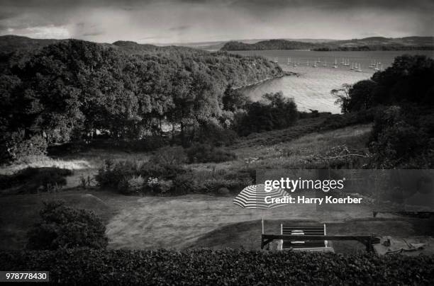 breakfast in balmaha - balmaha stock pictures, royalty-free photos & images