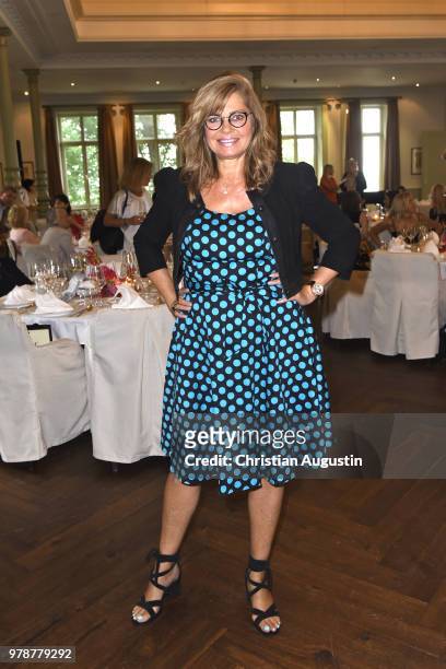 Maren Gilzer attends the 1st Ladies Lunch in cooperation with Eagles Charity Golf Club at Hotel Suellberg on June 19, 2018 in Hamburg, Germany.