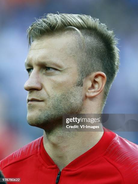 Jakub Blaszczykowski of Poland during the 2018 FIFA World Cup Russia group H match between Poland and Senegal at the Otkrytiye Arena on June 19, 2018...